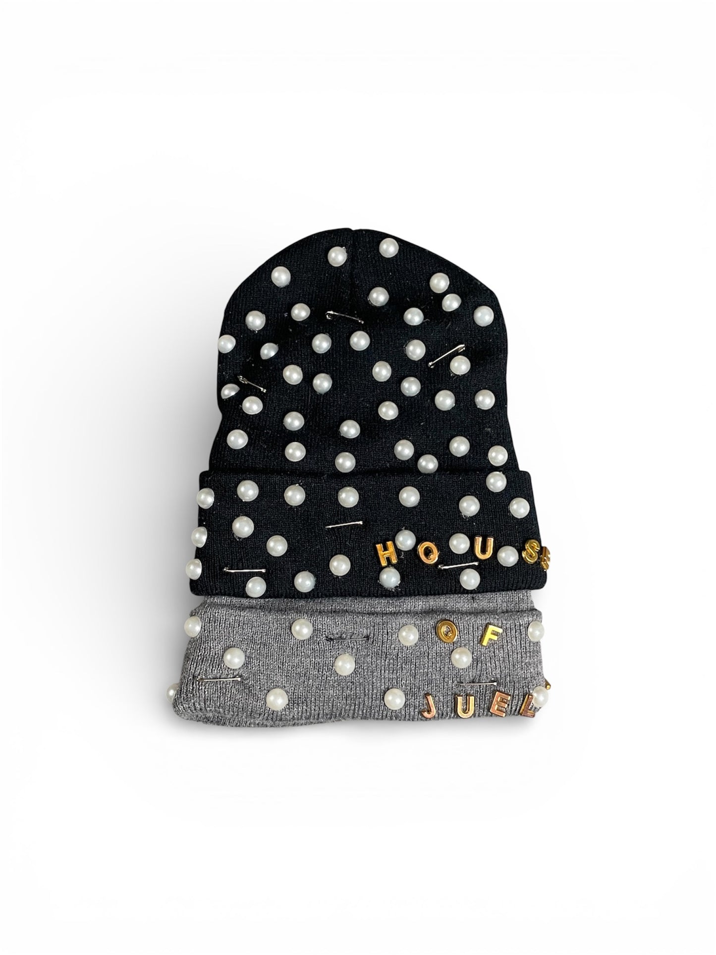 House of Juelz — Double-Layer Beanie (Black)