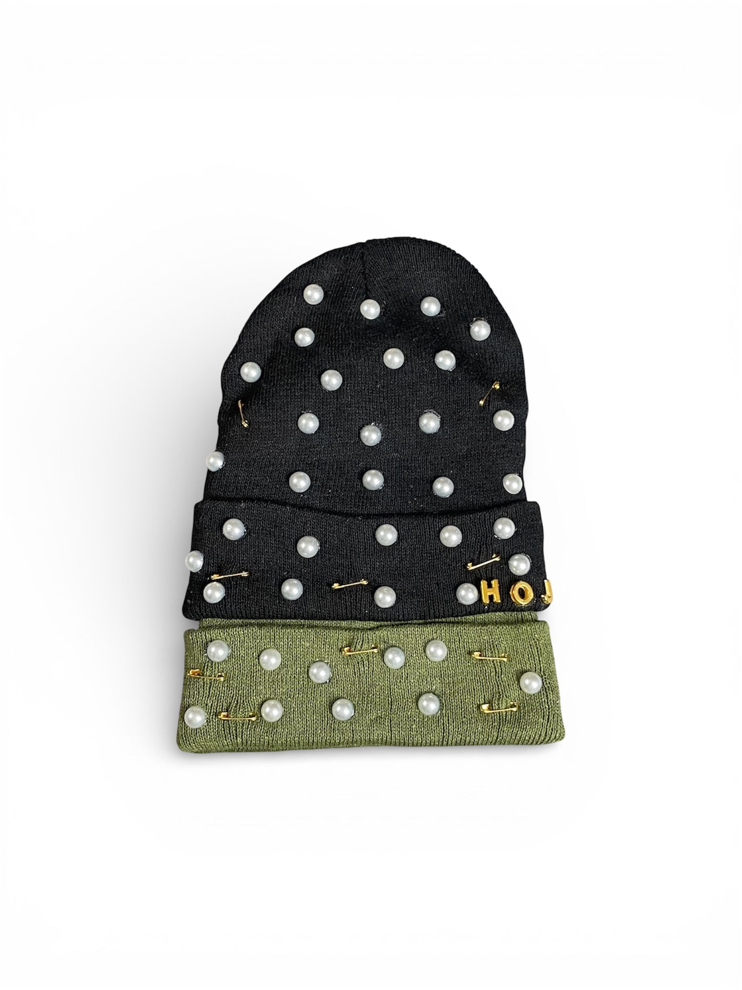 House of Juelz — Double-Layer Beanie (Green)