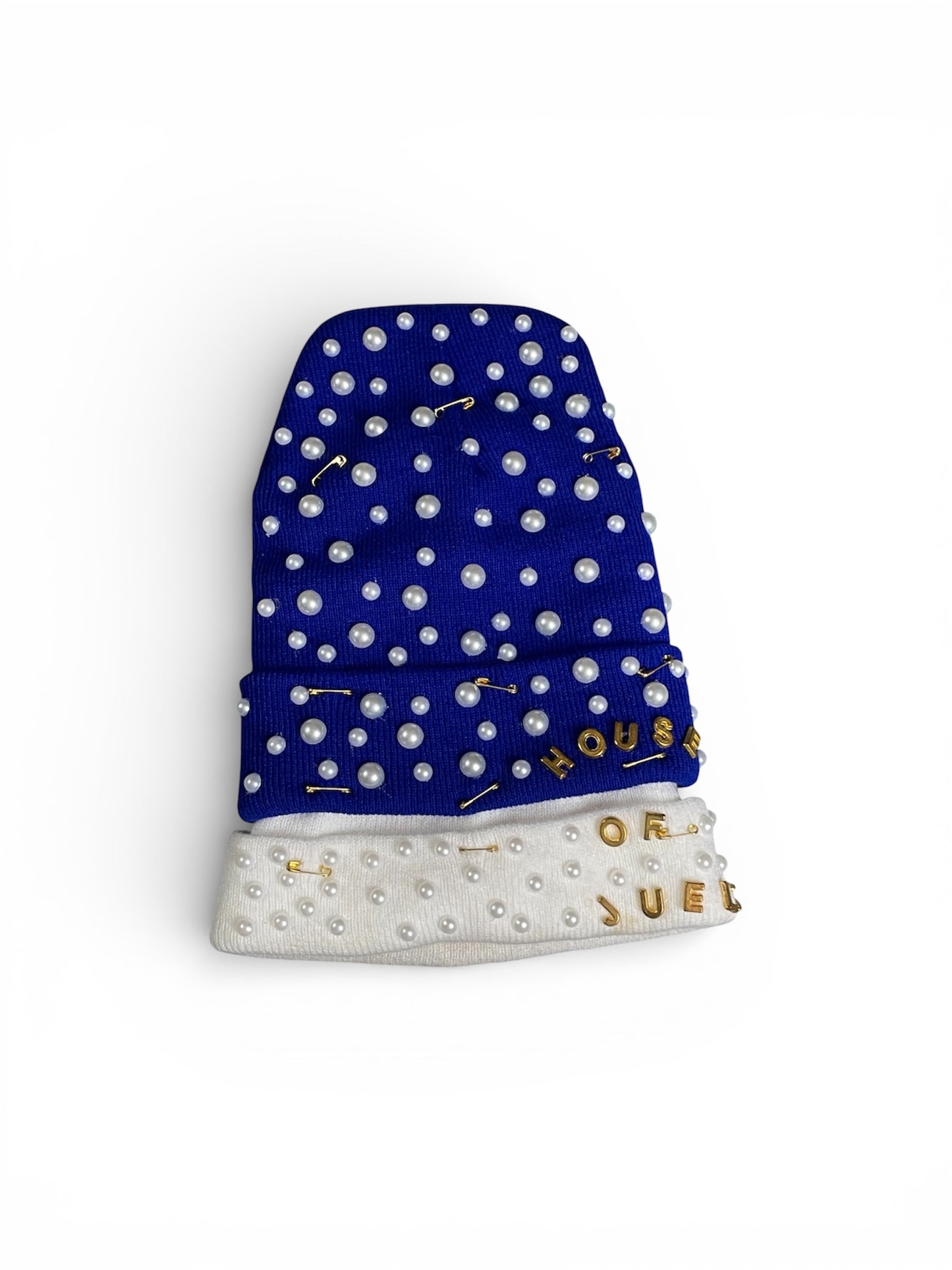 House of Juelz — Double-Layer Beanie (Blue)