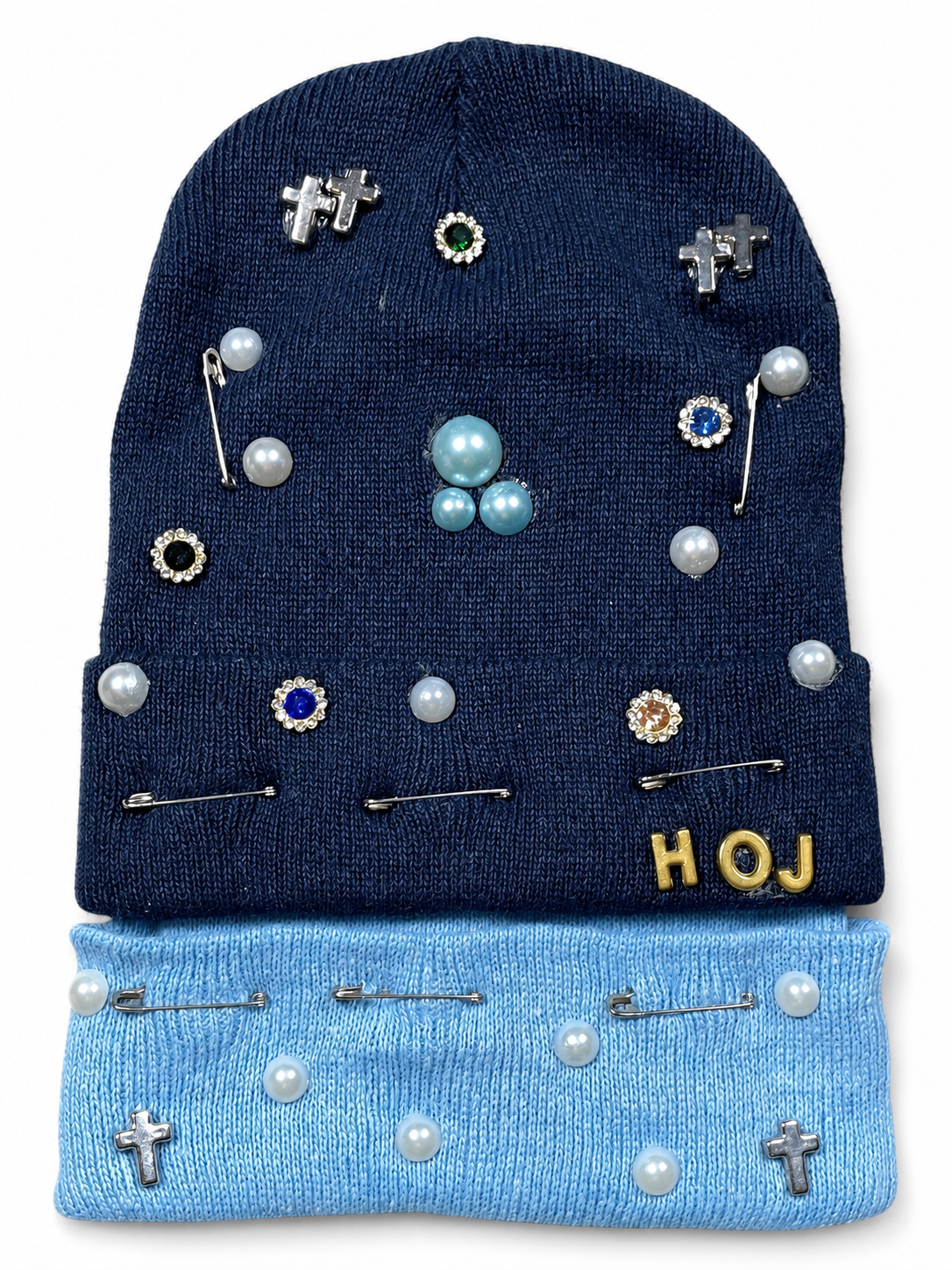 HOJ Signature Beanie I in Navy
