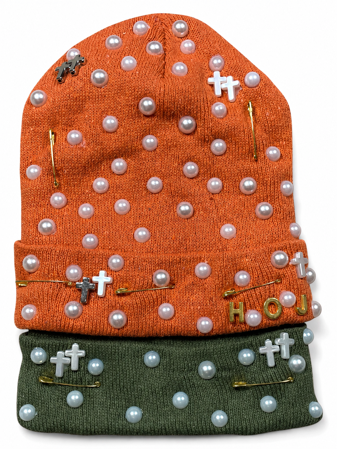 HOJ Signature Beanie I in Orange