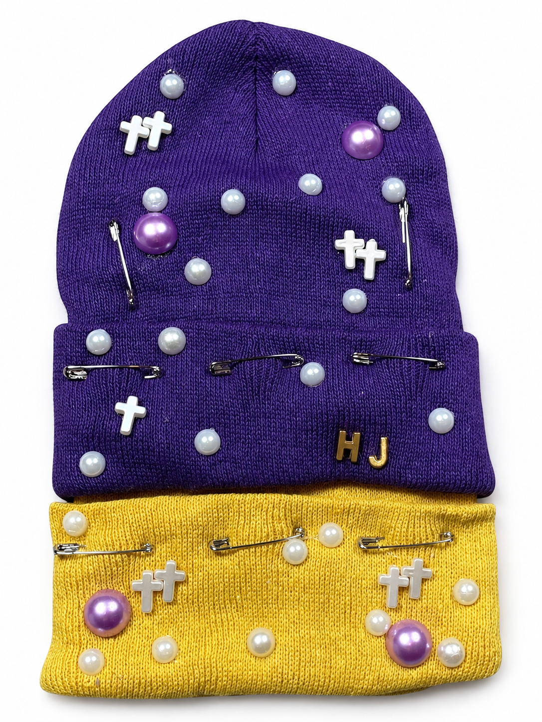 HJ Signature Beanie I in Purple