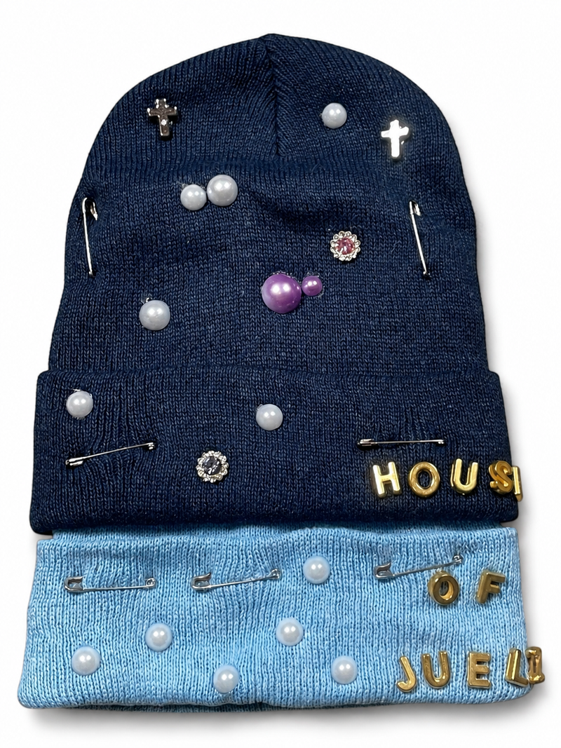 House of Juelz Signature Beanie I in Navy