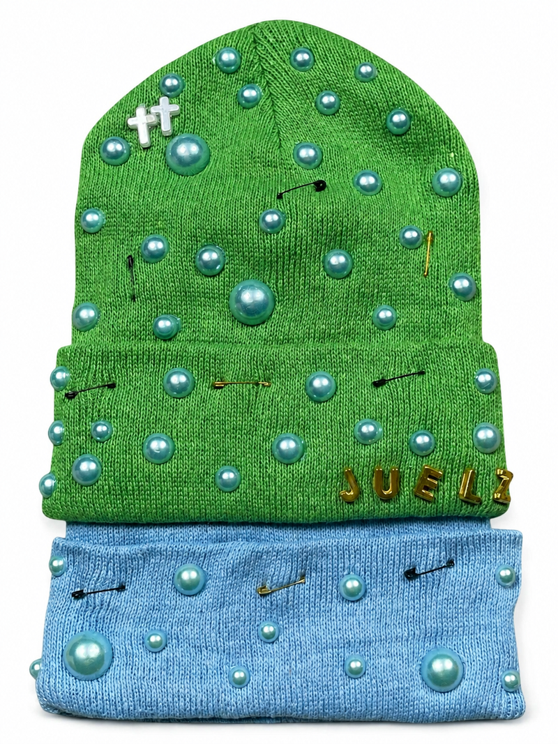 Juelz Signature Beanie II in Green