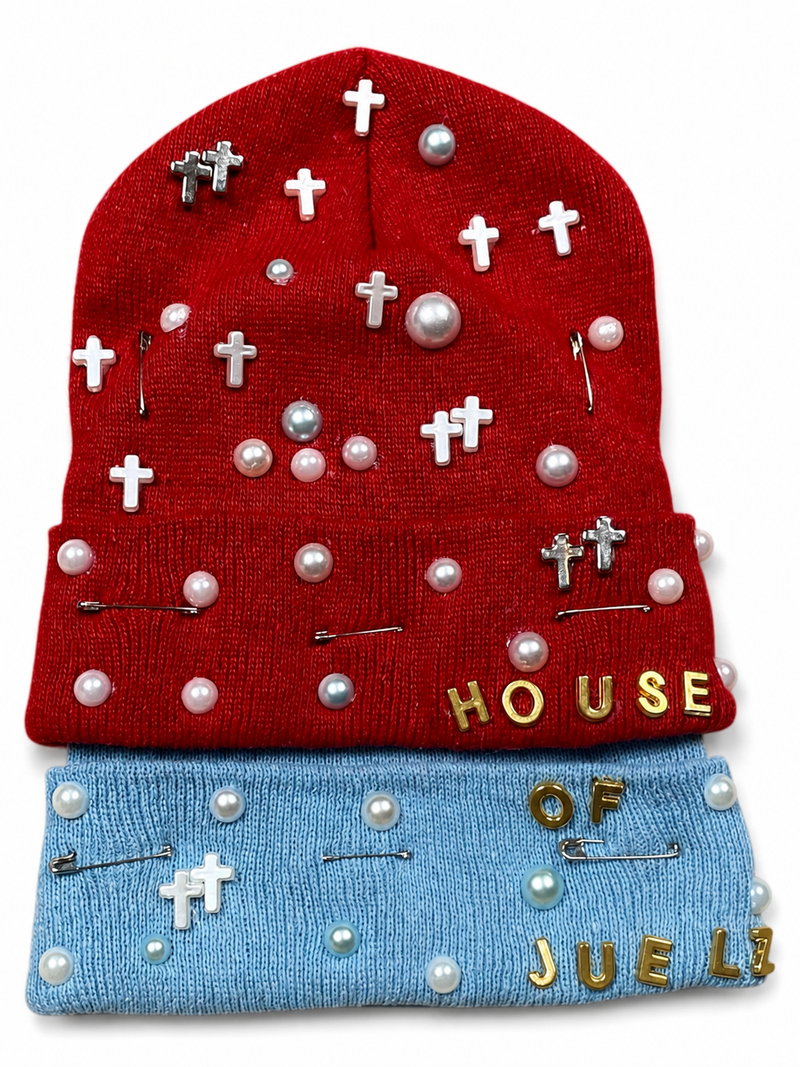 House of Juelz Signature Beanie I in Red