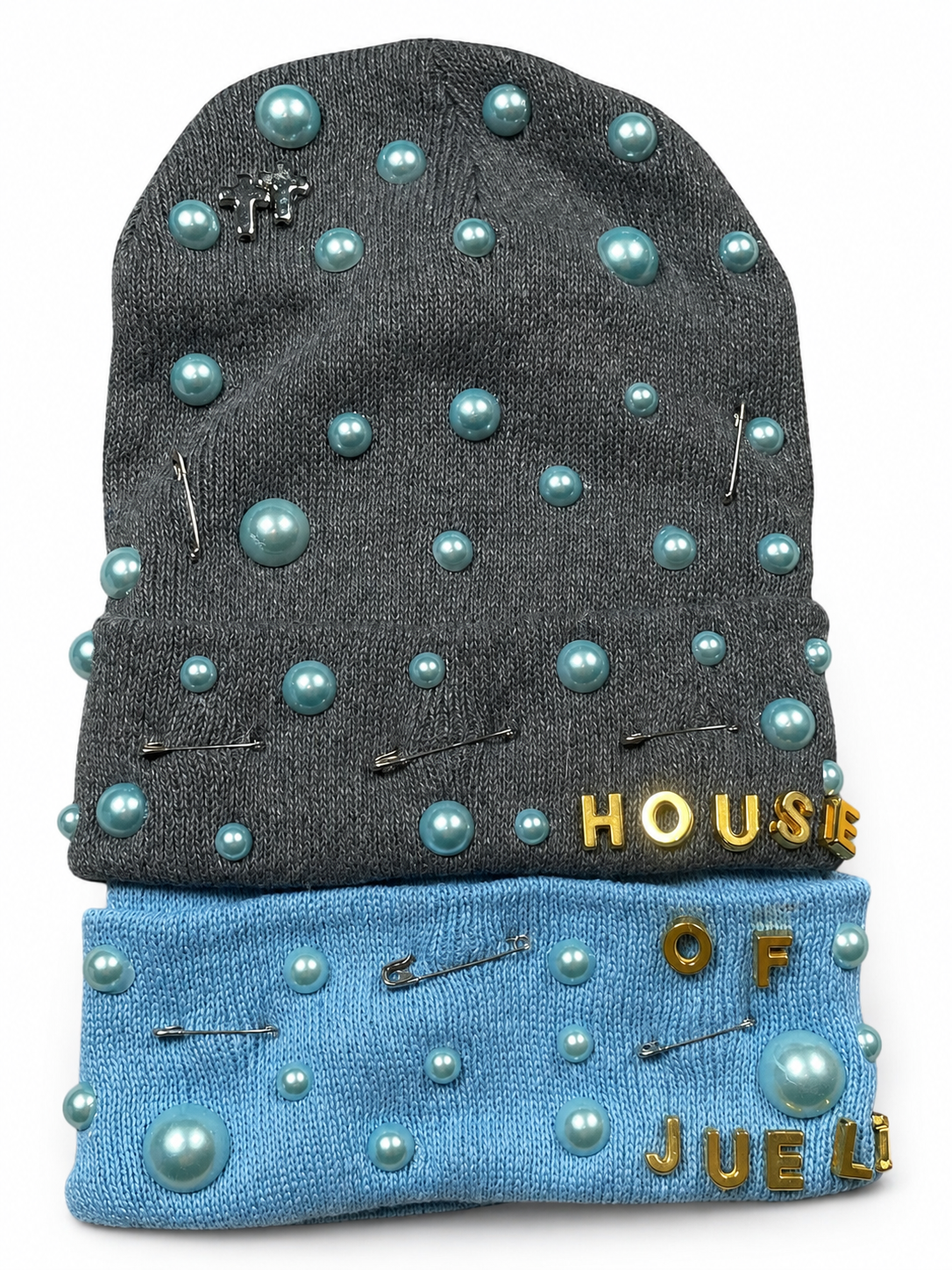 House of Juelz Signature Beanie I in Gray