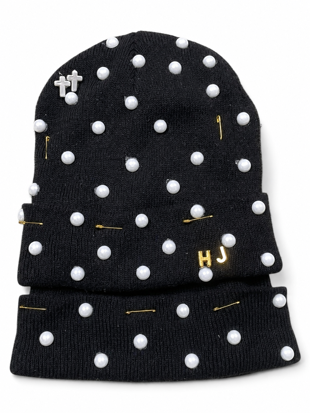 HJ Signature Beanie I in Black